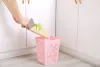 Hollowed-out multi-color trash can, distinctive patterned hollowed-out paper basket trash can, sanitary bucket Application Scenario